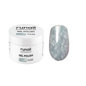 Гель-лак с фольгой и фигурными пайетками "Гортензия", 5г №9435, ruNail