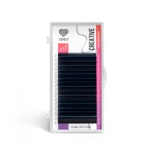 Ресницы омбре синие LOVELY Creative - 16 линий - MIX С 0.10 7-13 мм