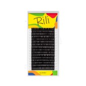 Ресницы чёрные Rili - 16 линий B 0.07 10мм Ресницы чёрные Rili - 16 линий B 0.07 10мм