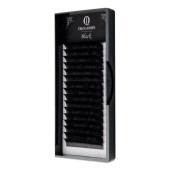 Ресницы OkoLashes серии BLACK изгиб C 0.07 8 мм, 16 линий