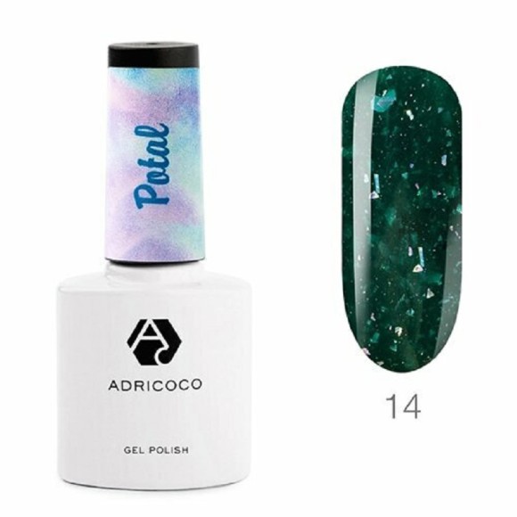 Гель-лак ADRICOCO Potal №14 - Хвойный леденец (8 мл.)