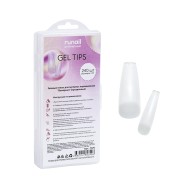 Гелевые типсы для экспресс наращивания "Балерина"(прозрачные), 240шт №7075, ruNail Гелевые типсы для экспресс наращивания "Балерина"(прозрачные), 240шт №7075, ruNail