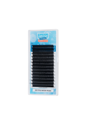 Черные ресницы Lash&Go микс готовые пучки YY 2D 0.10/L/8-14 mm 14 линий