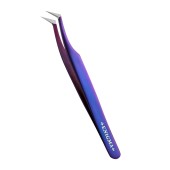 Пинцет L Enigma (Purple metallic) с ручной заточкой extra-sharp Пинцет L Enigma (Purple metallic) с ручной заточкой extra-sharp