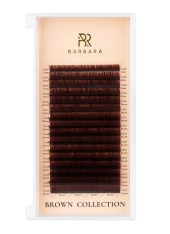 Ресницы коричневые BARBARA Truffle МИКС С 0.07 7-15 mm 16 линий Ресницы коричневые BARBARA Truffle МИКС С 0.07 7-15 mm 16 линий