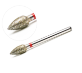 Фреза алмазная, пламя (мягкая) 4,5х9 мм, TNL