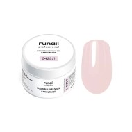 Камуфлирующий жидкий Уф-гель самовыравнивающийся (цвет: «Серебристый фарфор»), 15 мл №5425/1, ruNail Камуфлирующий жидкий Уф-гель самовыравнивающийся (цвет: «Серебристый фарфор»), 15 мл №5425/1, ruNail