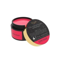 Гель моделирующий самовыравнивающий мерцающий "Красный", 15мл, Опция