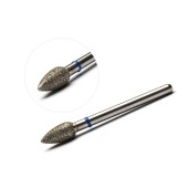 Фреза алмазная, пламя (средняя твердость) 4.5х9 мм, TNL