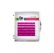 Цветные ресницы Be Perfect Rainbow Pink С/0,10 микс 7-12 mm, 6 линий