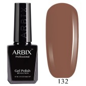 Гель-лак ARBIX (Арбикс) №132 Ореховый Мокко, 10 мл Гель-лак ARBIX (Арбикс) №132 Ореховый Мокко, 10 мл
