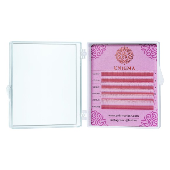 Цветные ресницы Enigma микс White Цветные ресницы Enigma микс White