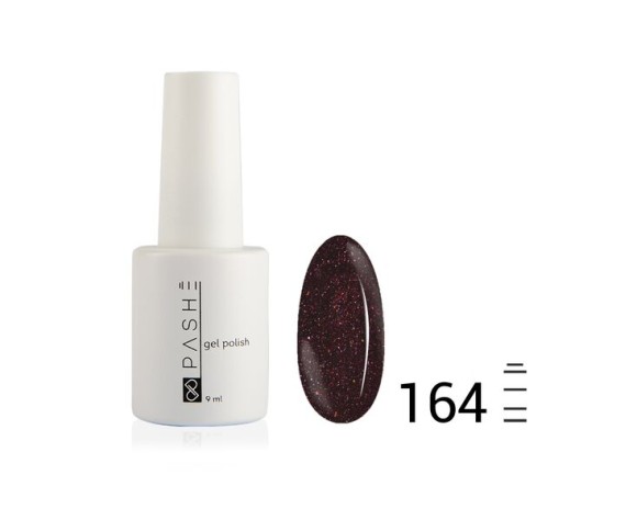 Цветной гель-лак PASHE №164 — «Ночь в Соренто», (9 мл)