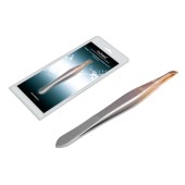 Пинцет для коррекции бровей, RU-0142, ruNail Пинцет для коррекции бровей, RU-0142, ruNail