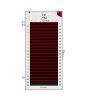 Ресницы Ombre Red Le Maitre "Caprice" 20 линий D 0.10 MIX 8-15 mm Ресницы Ombre Red Le Maitre "Caprice" 20 линий D 0.10 MIX 8-15 mm