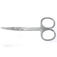 Ножницы маникюрные для ногтей (закругленные;серебряные;удлиненные), Zinger zs-B-140-S-cvd-113