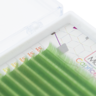 Ресницы Green Le Maitre "Caprice" 20 линий M 0.10 MIX 7-13 mm