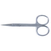 Ножницы маникюрные для ногтей (прямые;серебряные;удлиненные) (aia-29), Zinger zs-B-140-S-str Ножницы маникюрные для ногтей (прямые;серебряные;удлиненные) (aia-29), Zinger zs-B-140-S-str