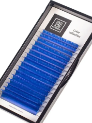 Цветные ресницы BARBARA (синие) МИКС C 0.07 7-15mm Цветные ресницы BARBARA (синие) МИКС C 0.07 7-15mm