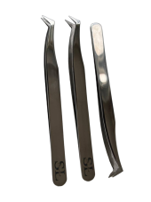 Профессиональный пинцет для наращивания ресниц SL STARS 70° Профессиональный пинцет для наращивания ресниц SL STARS 70°